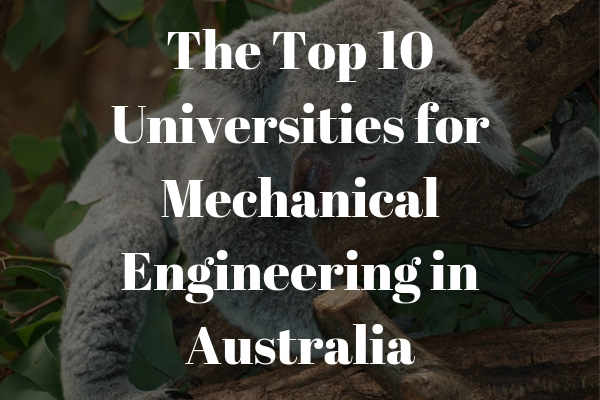 phd in mechanical engineering with scholarship in australia