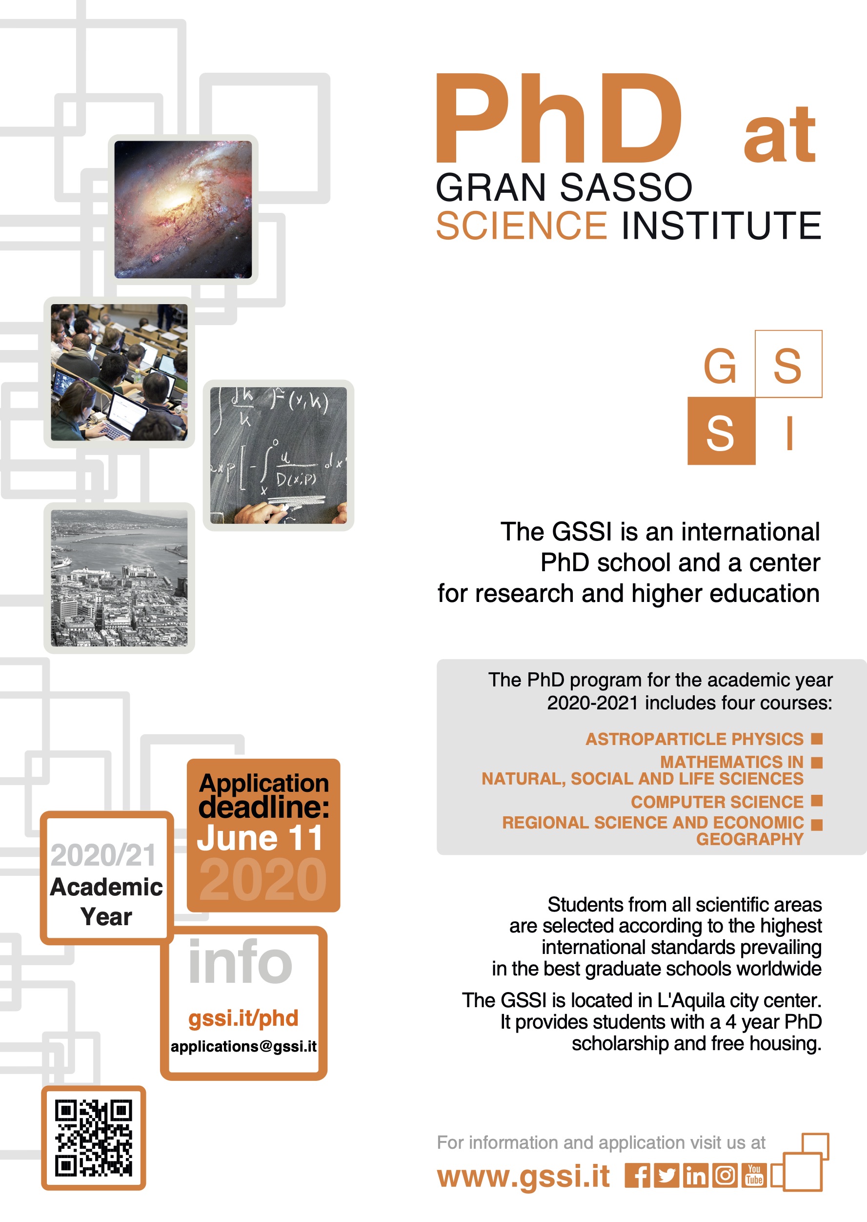 GSSI PhD Ad