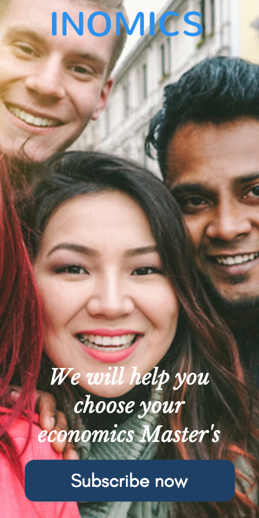 We will help you choose your economics Master's