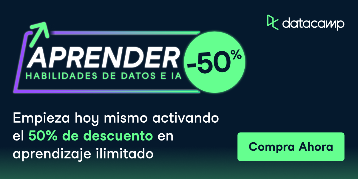 Data Camp Aprender -50%