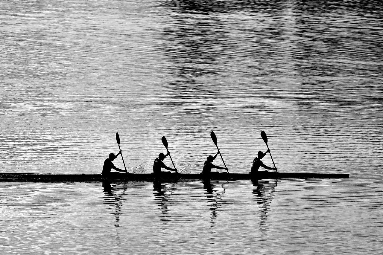 Rowing team.