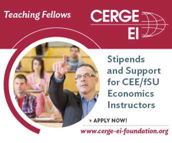 CERGE EI - Career Integration Fellowship (CIF) for economics scholars returning to teach in the CEE/fSU Region