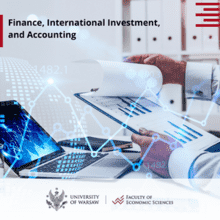 Finance, International Investment and Accounting (undergraduate programme, 3 years, in English)