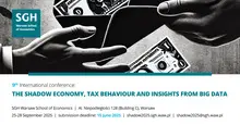 9th International Conference: The Shadow Economy, Tax Behaviour and Insights from Big Data
