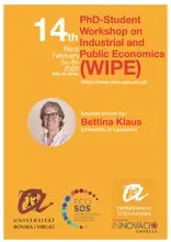 14th PhD-Student Workshop on Industrial and Public Economics (WIPE) 5-6 February 2026
