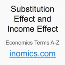 Substitution Effect and Income Effect