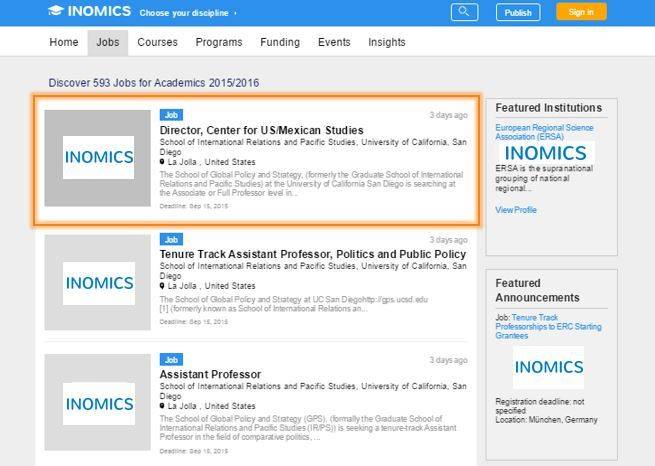 
          Inside INOMICS - How do we decide what to show on the INOMICS website?
  