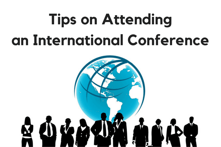 
          Tips on attending an international conference
  