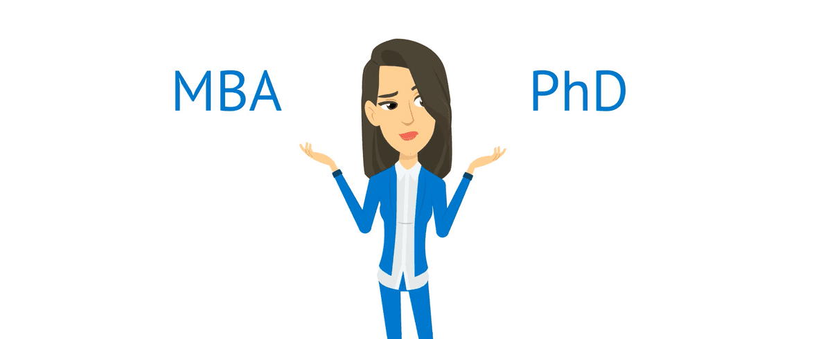 
          MBA vs PhD in Economics
  