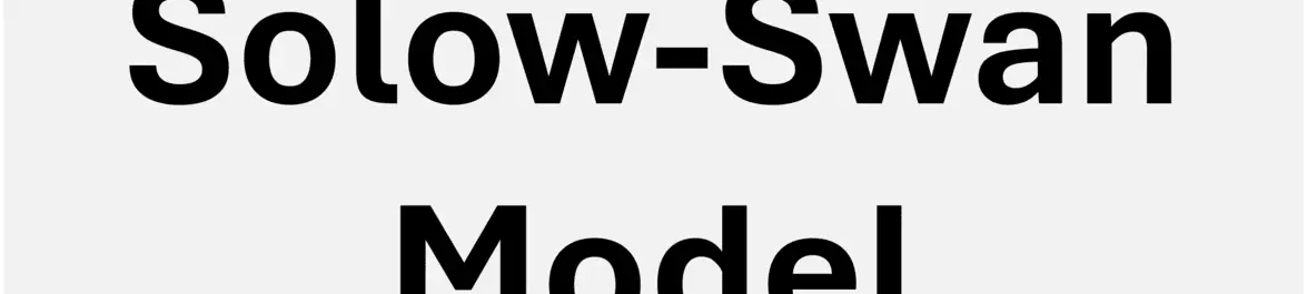 Solow-Swan Model