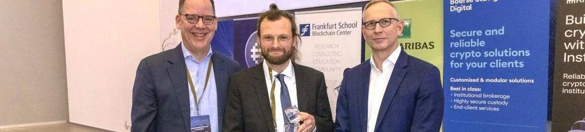 Maxi Günnewig wins the Philipp Sandner Award in Digital Finance
