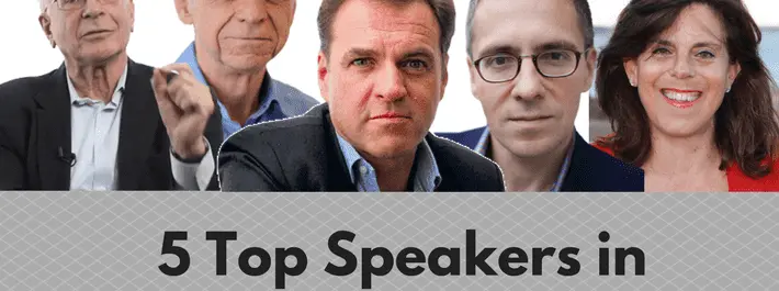 
          5 Top Speakers in Economics Conferences
  