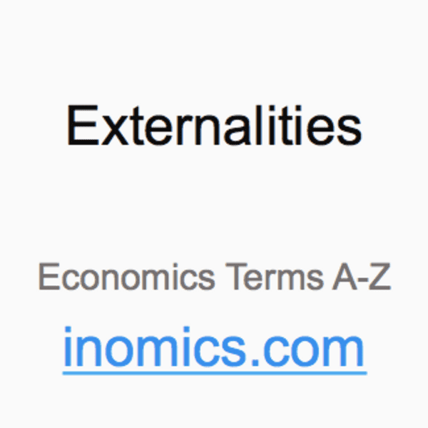 externalities-inomics