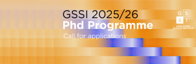 Call for GSSI PhD Applications 2025/26