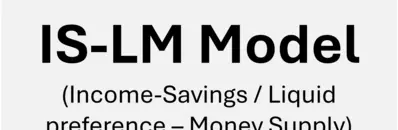 IS-LM Model (Investment-Savings / Liquidity preference - Money supply)