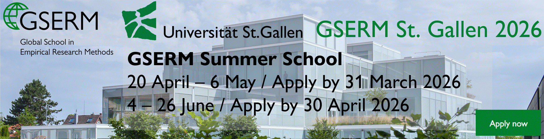 GSERM - Uni St Gallen and ESADE Barcelona